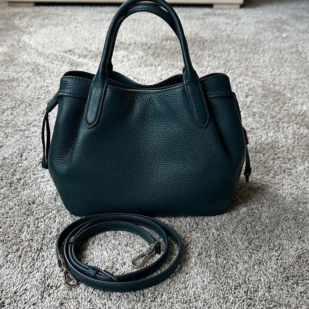 Kate Spade Deep Green Small Dumpling Satchel Bag - Picture 3 of 4